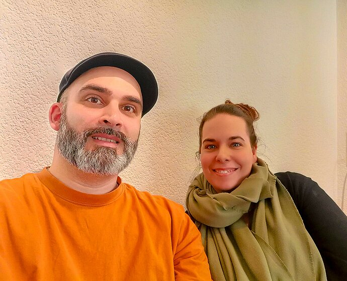 Team Jugendarbeit, Samy und Virginia