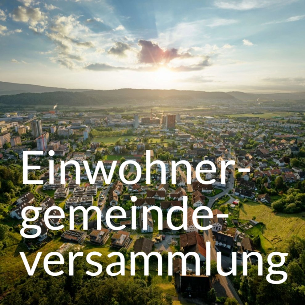 Gemeindeversammlung#vom 25. November 2025